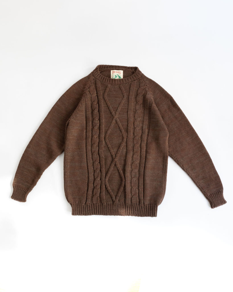 BUZO MERINO V4 MARRON