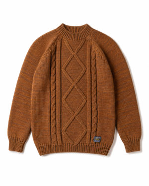 BUZO MERINO V5 MARRON
